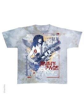 Led Zeppelin Jimmy Page Double Your Pleasure Men's T-shirt