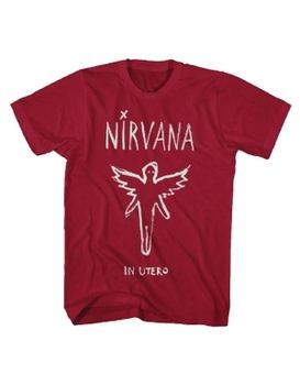 Nirvana Chalk Outline In Utero Men's Soft T-Shirt