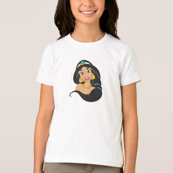 Aladdin Jasmine head shot smiling T-Shirt