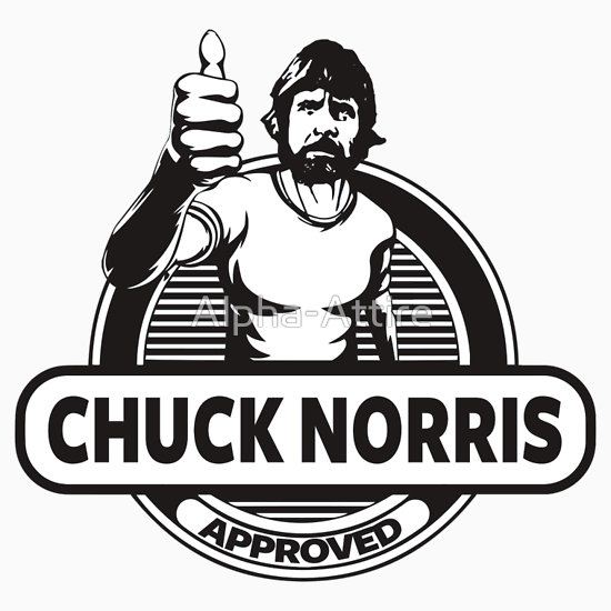 chuck norris thumbs down