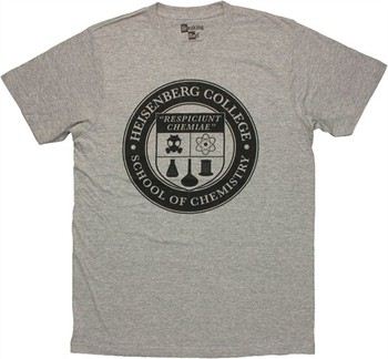 Breaking Bad Heisenberg College Seal T-Shirt Sheer