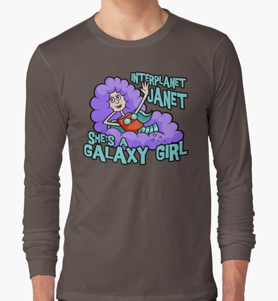 ‘Interplanet Janet’ T-Shirt by Ellador T-Shirt