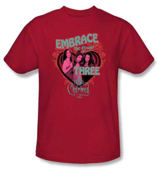 Charmed Shirt Embrace The Power Red Tee Shirt