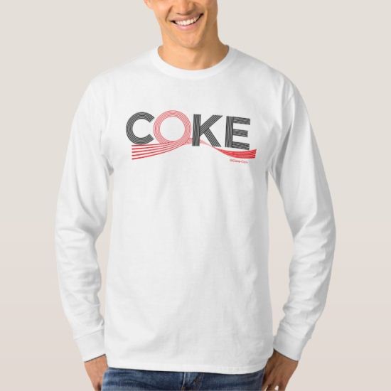 Coke Wave Ribbon T-Shirt
