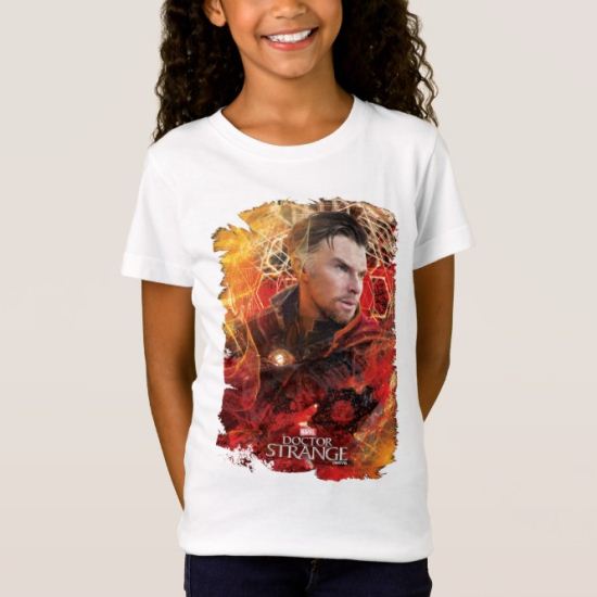 Doctor Strange Worn Mystical Graphic T-Shirt