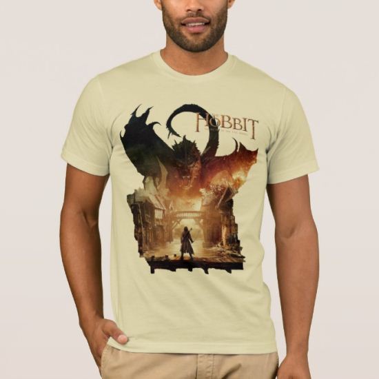 The Hobbit - Laketown Movie Poster T-Shirt