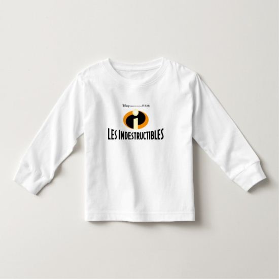 The Incredibles "Les Indestructibles" French logo Toddler T-shirt