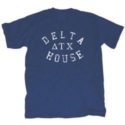 Animal House Shirt Delta House Navy Blue Tee T-Shirt