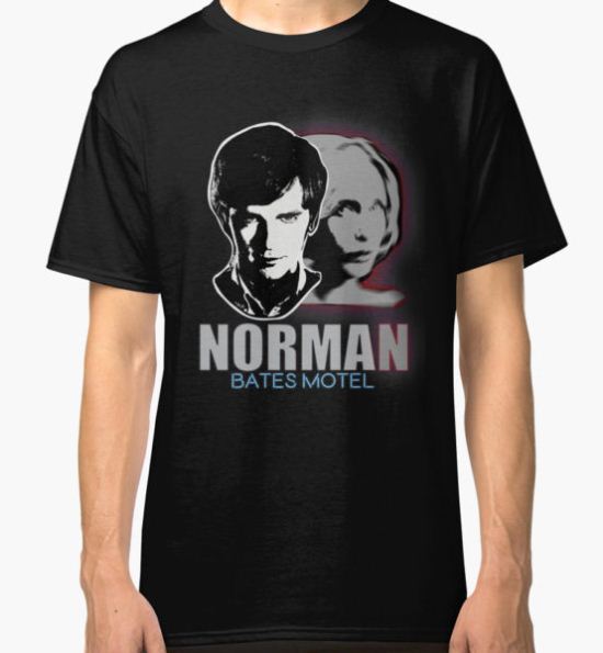 Norma-Norman Bates Motel Classic T-Shirt by MVanHyll T-Shirt