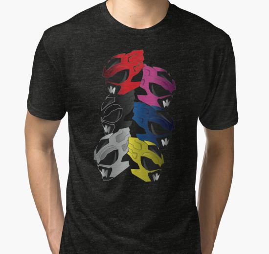 PSYCHO RANGERS  Tri-blend T-Shirt by Jessica Perez T-Shirt
