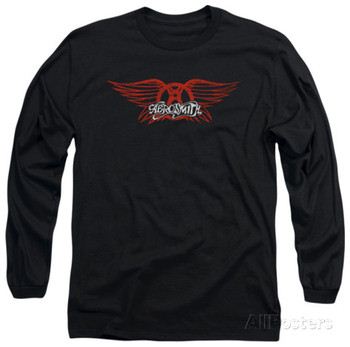 Long Sleeve: Aerosmith - Winged Logo