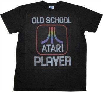 Atari Old School Player T-Shirt Sheer by JUNK FOOD