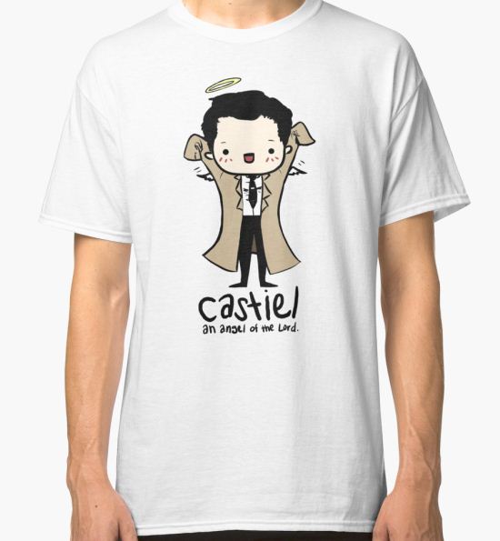 Castiel - Angel of the Lord Classic T-Shirt by sleepyfortress T-Shirt