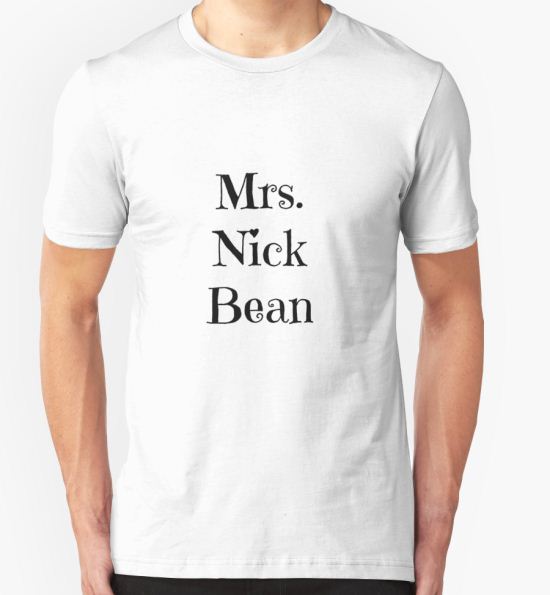 Mrs. Nick Bean T-Shirt by BaileyLisa T-Shirt
