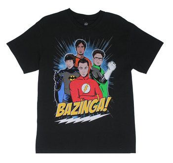 Superhero Group - Big Bang Theory T-shirt