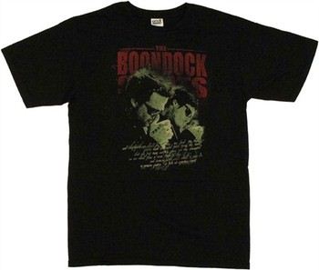 Boondock Saints Brothers Smoking with Prayer T-Shirt
