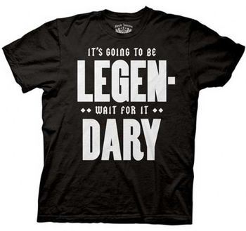 How I Met Your Mother Legen-Dary Black T-shirt