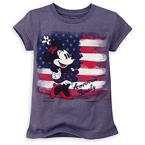 Minnie Mouse Americana Tee for Girls