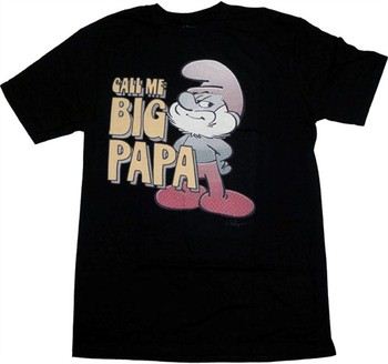 Smurfs Call Me Big Papa Smurf T-Shirt