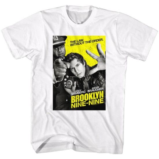 Brooklyn Nine-Nine Shirt Poster White T-Shirt