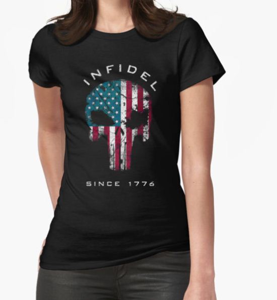 American Punisher 2.0 - Infidel T-Shirt by zingarostudios T-Shirt