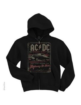 AC/DC Speed Shop Men's Zip Hoodie
