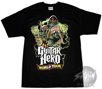 Guitar Hero World Tour Robot T-Shirt