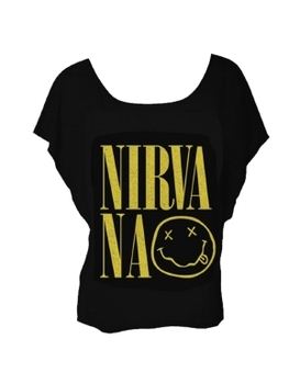 Nirvana NA Smiley Dolman Women's T-Shirt