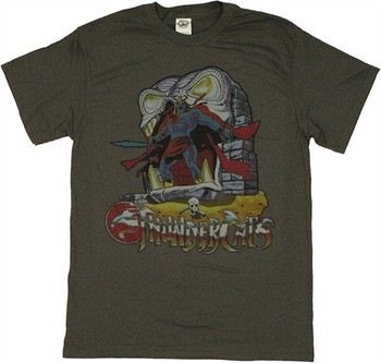 Thundercats Mumm-Ra's Tomb Fortress Playset Box Art T-Shirt