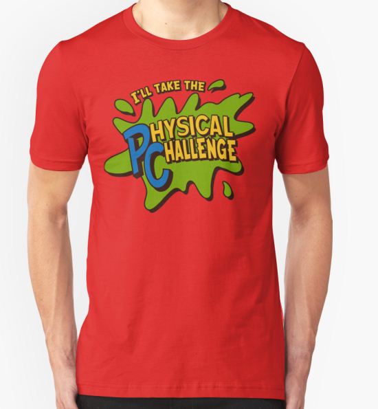 ‘Double Dare - I'll Take The Physical Challenge’ T-Shirt by ChattanoogaTee T-Shirt