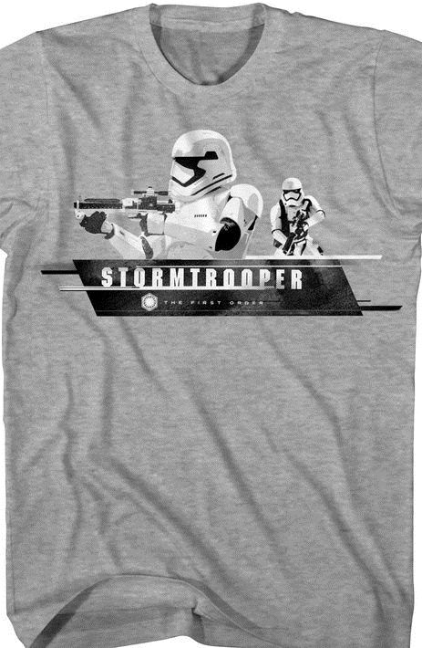 Star Wars Force Awakens First Order Storm Trooper T-Shirt