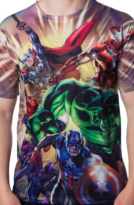 Avengers Sublimation Shirt