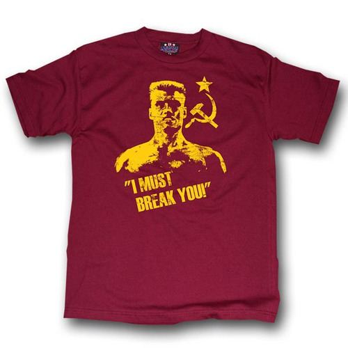 Rocky Drago I Must Break You T-shirt