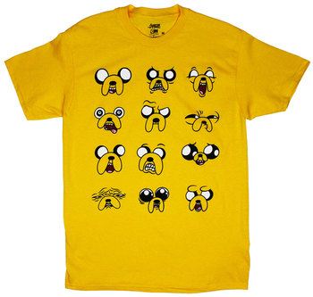 Faces Of Jake - Adventure Time T-shirt