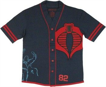 GI Joe Cobra Commander Baseball Jersey
