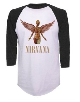 Nirvana In Utero Raglan Men's T-Shirt