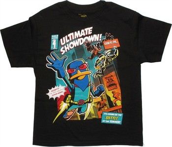 Phineas and Ferb Showdown Marvel Youth T-Shirt