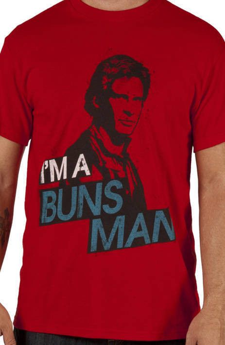 Buns Man Han Solo Shirt