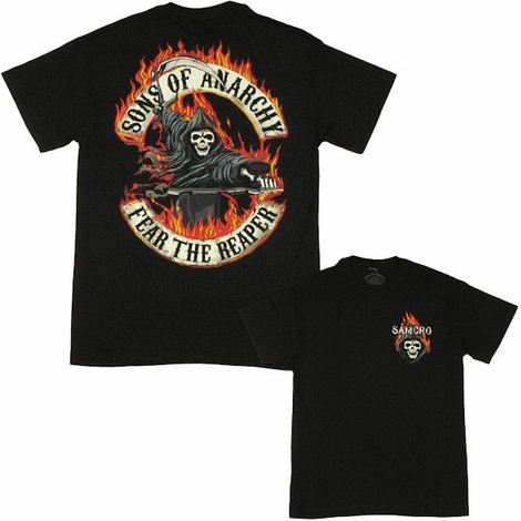 Sons of Anarchy Flame Reaper T Shirt
