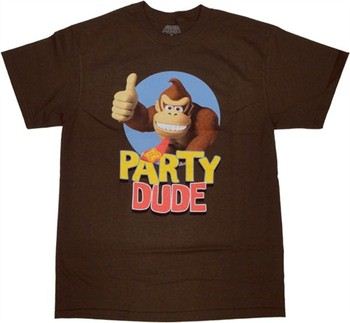 Nintendo Donkey Kong Party Dude T-Shirt