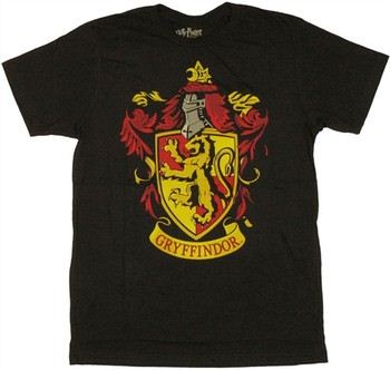 Harry Potter Gryffindor Crest T-Shirt Sheer