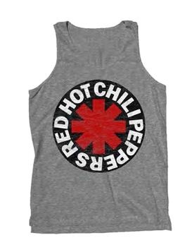 Red Hot Chili Peppers Distressed Asterisk Men's T-Shirt