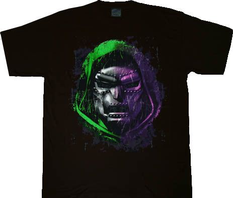 X-men Dr. Doom and Gloom Black T-shirt