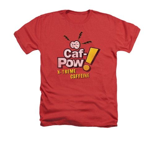 NCIS Strange Caffeine Adult Heather Red T-Shirt