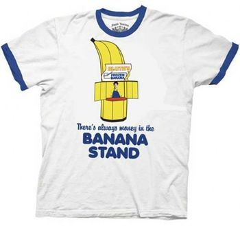 Arrested Development Money Banana Stand White T-shirt