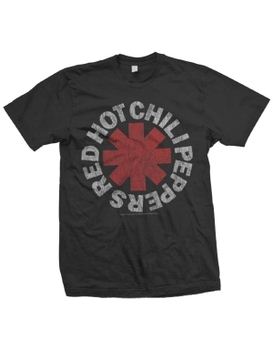 Red Hot Chili Peppers Vintage Distressed Logo Men's T-Shirt