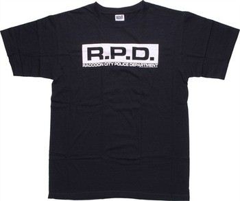 Resident Evil RPD Navy T-Shirt