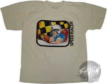 Speed Racer Box Black Juvenile T-Shirt