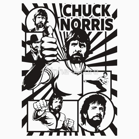 Chuck Norris by Alpha-Attire T-Shirt