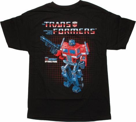 Transformers Optimus Prime G1 T Shirt